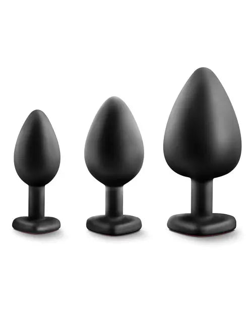 Blush Luxe Bling Plugs Training Kit - Butt Plugs Blush