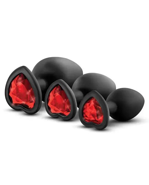 Blush Luxe Bling Plugs Training Kit - Butt Plugs Blush