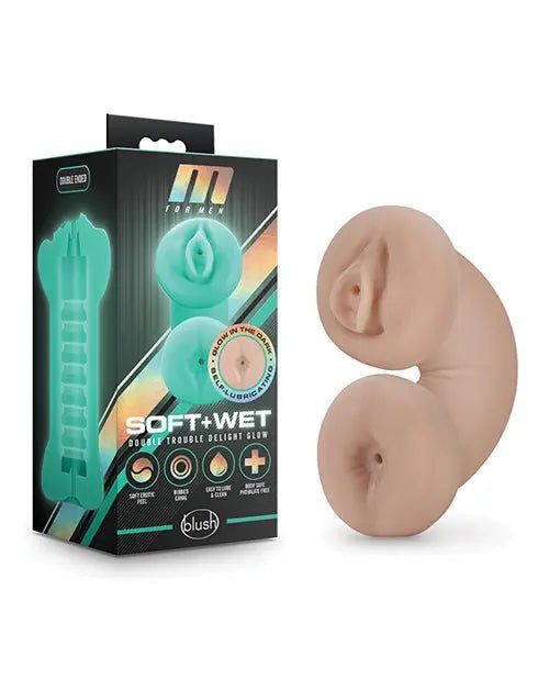 Blush M for Men Soft and Wet Double Trouble Glow in the Dark Blush