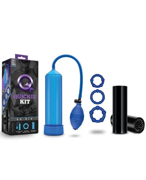 Blush Quickie Kit - Penis Pump Kit Blush