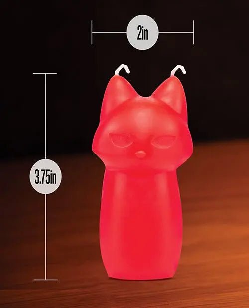Blush Temptasia Fox Drip Candle Blush