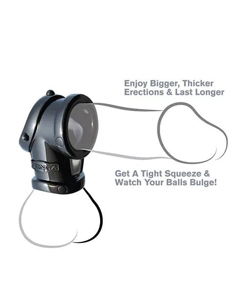 C-Ringz Cock Pipe with Ball Stretcher Pipedream