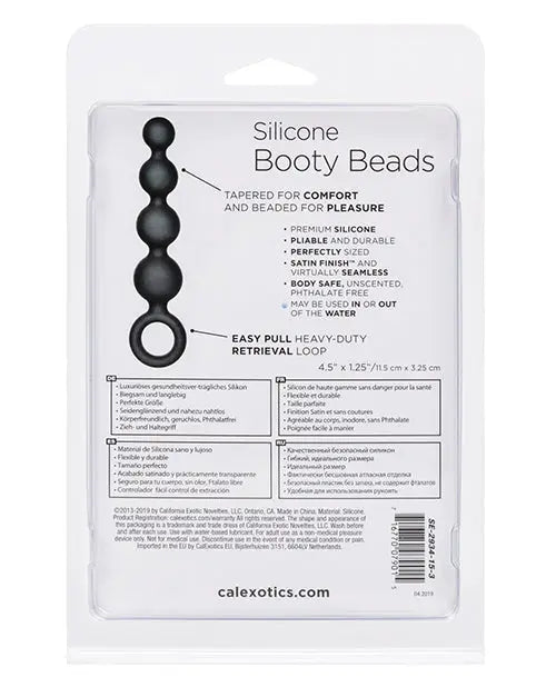 Calexotics Silicone Booty Beads - Anal Beads Cal Exotic