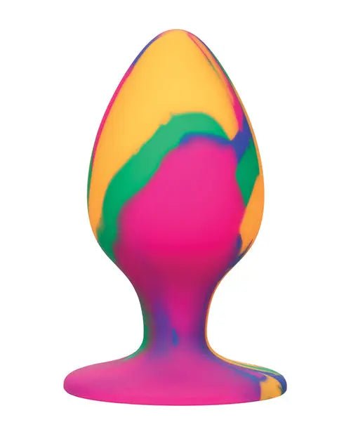 Cheeky Tie Dye Butt Plug - Anal Plug Cal Exotic