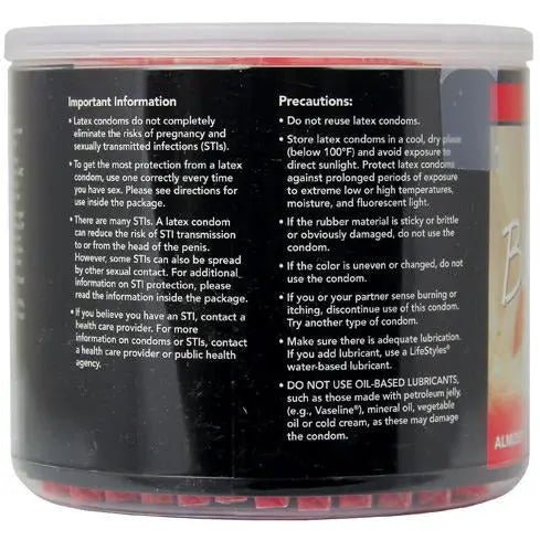Contempo Bareback Condom Singles - Display of 40 Contempo