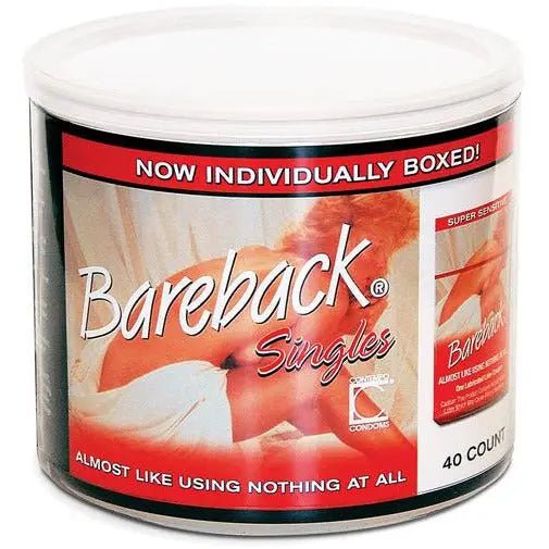Contempo Bareback Condom Singles - Display of 40 Contempo