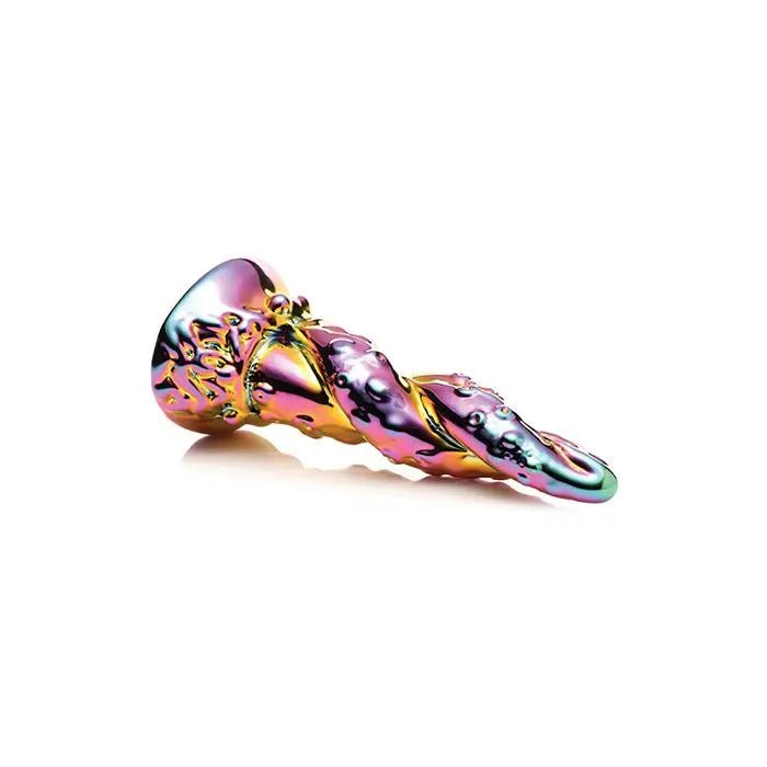 Creature Cocks Enchantress Rainbow Glass Dildo Passion Plug