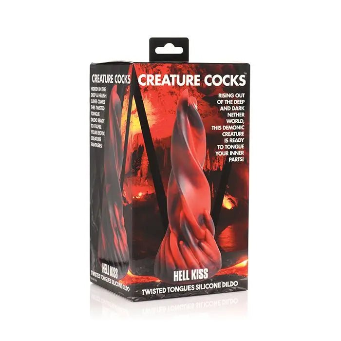 Creature Cocks Hell Kiss Twisted Tongues Silicone Dildo Creature Cocks