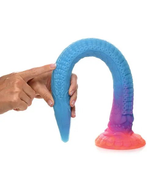 Creature Cocks Makara Silicone Snake Dildo - Glow in the Dark Creature Cocks