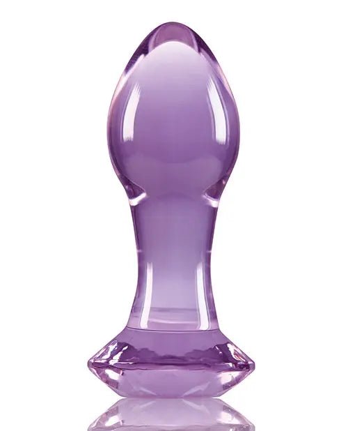 Crystal Gem Glass Butt Plugs Crystal