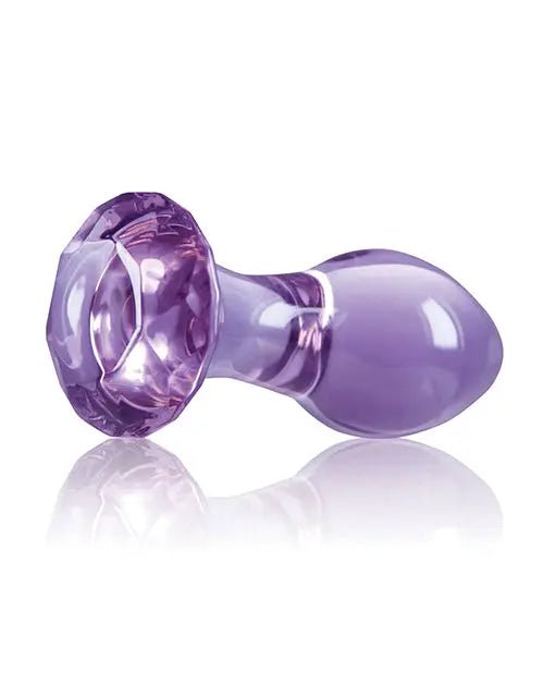 Crystal Gem Glass Butt Plugs Crystal