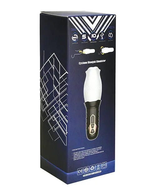 Cyclone Spinning Masturbator - Mechanical Pocket Pussy Cyclone Oral