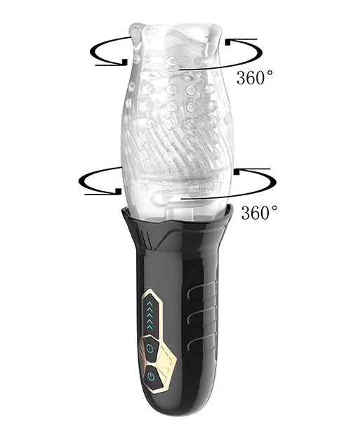 Cyclone Spinning Masturbator - Mechanical Pocket Pussy Cyclone Oral