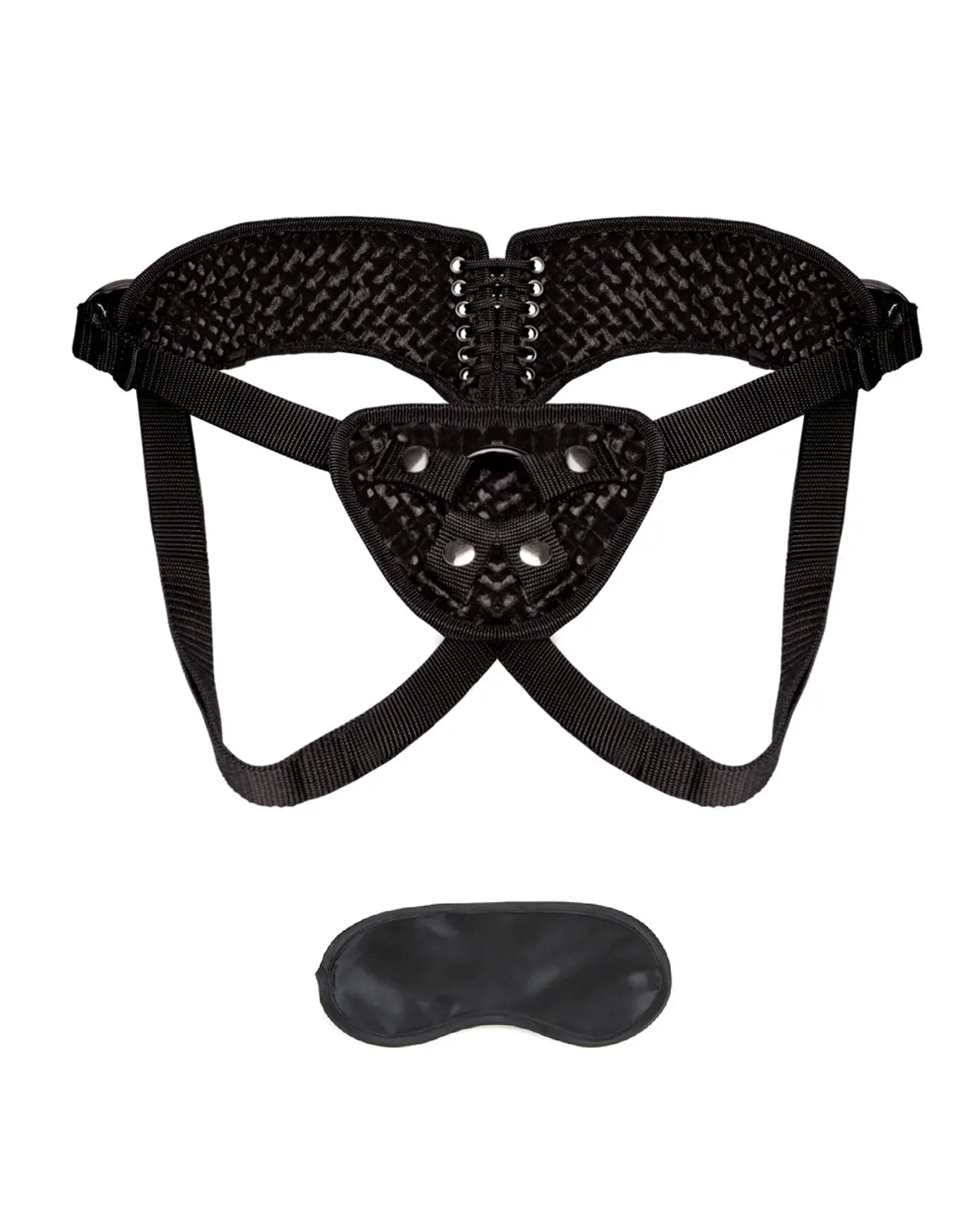Diamond Velvet Strap-on Corset Harness LUX Fetish