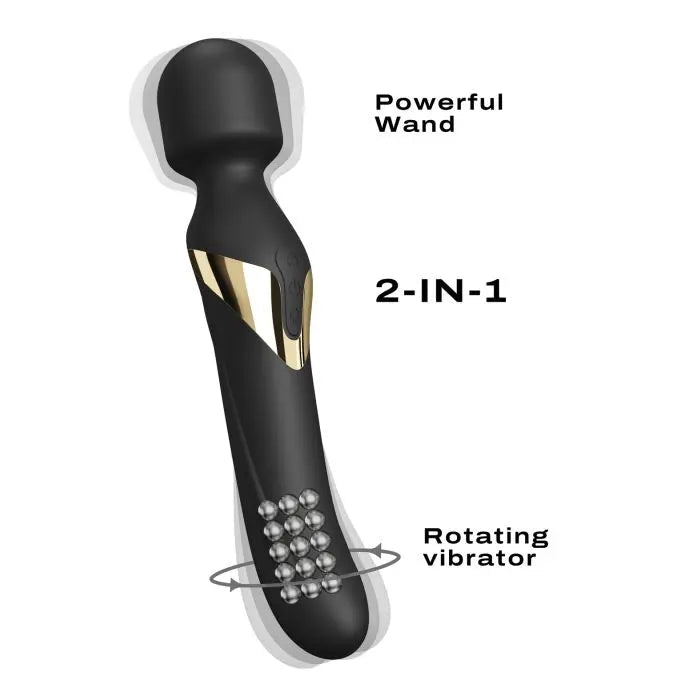 Dorcel Dual Orgasms Wand - Vibrating Wand Dorcel