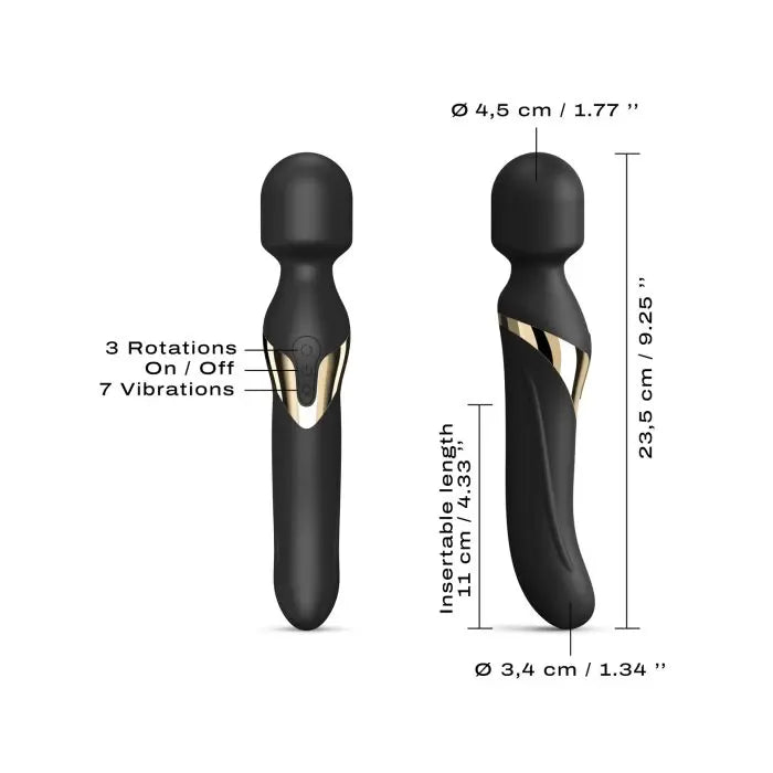 Dorcel Dual Orgasms Wand - Vibrating Wand Dorcel