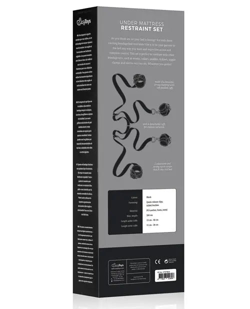 Easy Toys Under Mattress Bondage Set - Bed Restraints Easy toys
