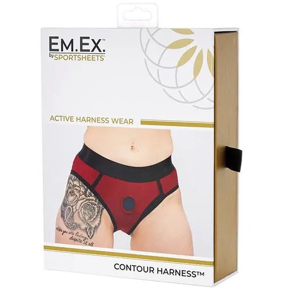 Em.Ex. Contour strap on Harness Sportsheets International