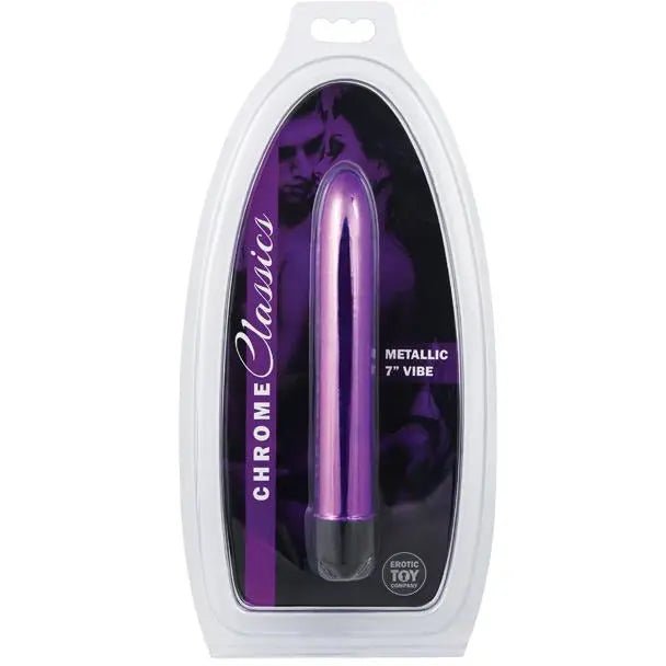 Erotic Toy Company Chrome Classics 7" Bullet Vibrator Erotic Toy Company