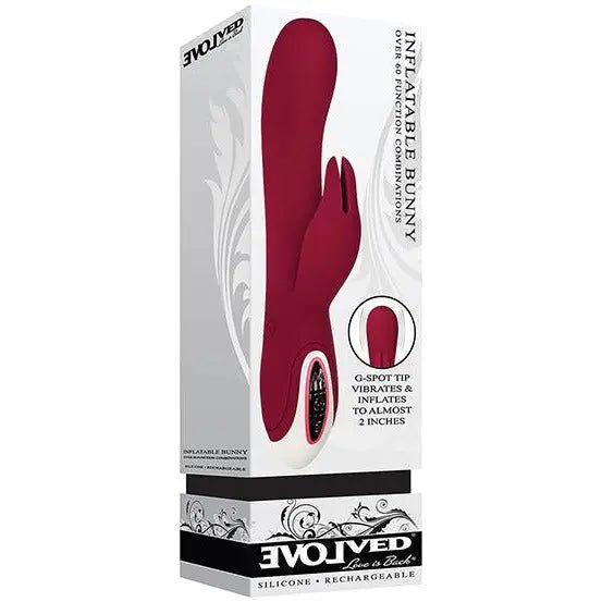 Evolved Inflatable Bunny Dual Stim Rechargeable Evolved