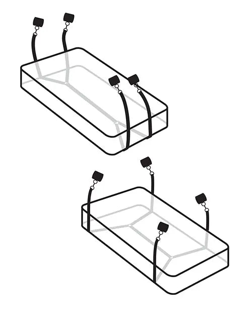 Fetish Fantasy Limited Edition Wraparound Bed Restraints Fetish Fantasy