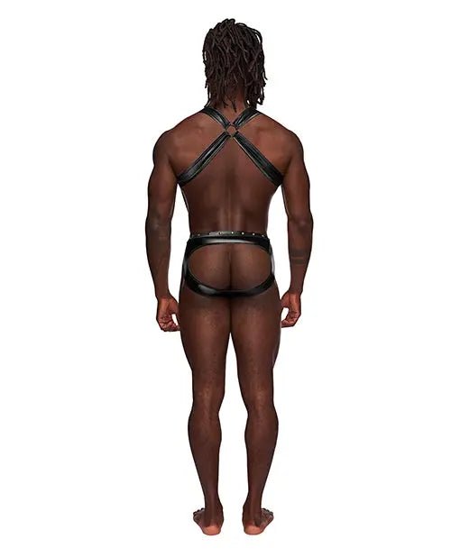 Fetish Uranus Nylon Spandex Moonshine Harness Brief Male Power