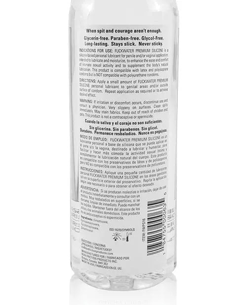 Fuck Water Silicone Lubricant Fuck Water