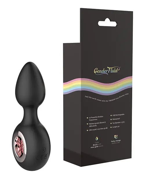 Gender Fluid Tremor Ring Plug Anal Vibe Gender Fluid