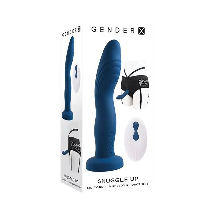 Gender X Snuggle Up Dual Motor Vibrating Strap On Gender X
