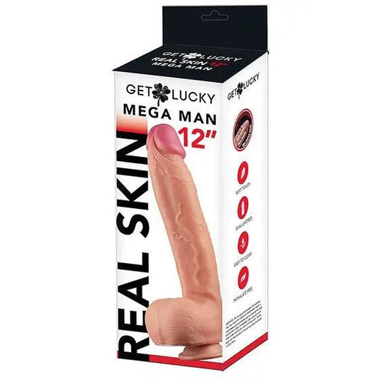 Get Lucky 12" Mega Man - Dildo Voodoo