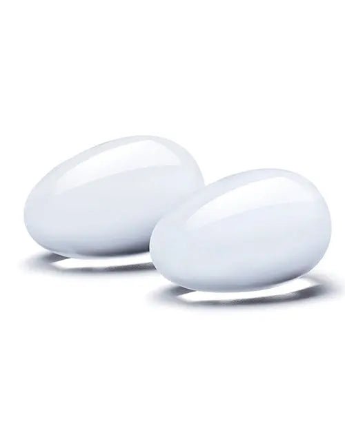 Glas 2 pc Glass Yoni Eggs Set Glas