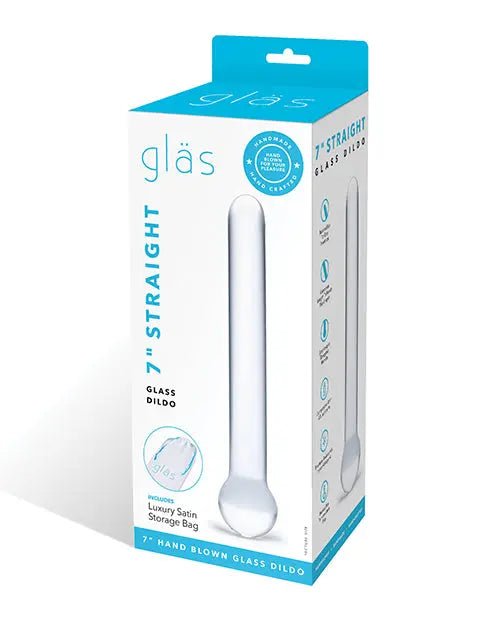 Glas 7" Straight Glass Dildo Glas