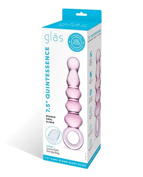 Glas Quintessence Beaded Glass Anal Slider Glas