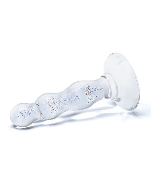 Glas Triple Play Beaded Butt Plug Glas