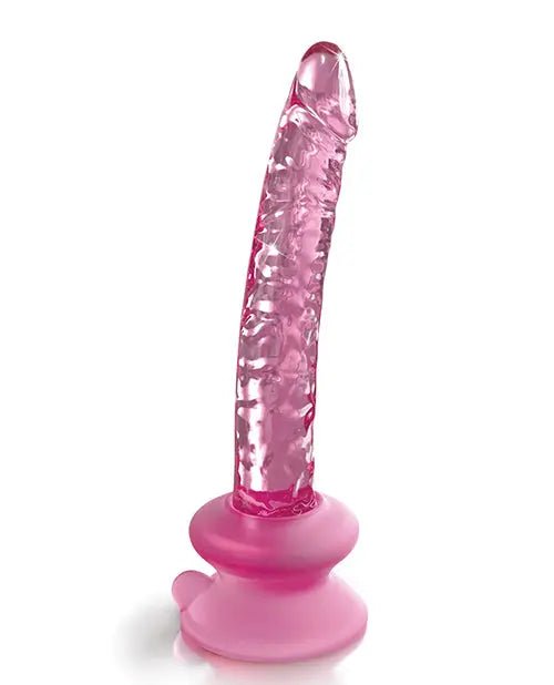 Icicles No. 86 Hand Blown Glass Dildo with Suction Cup Icicle