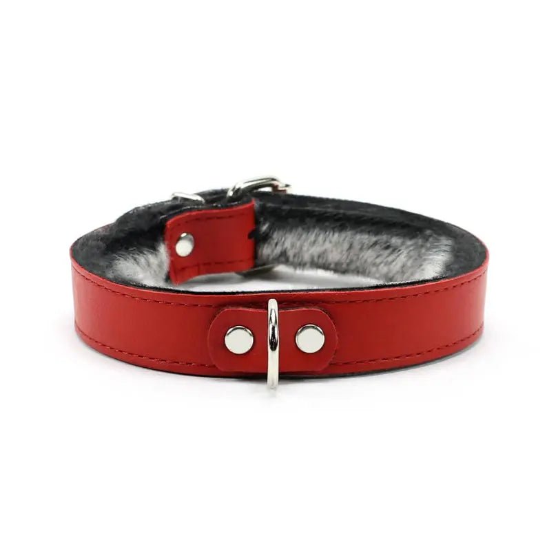 Kathleen Day Leather Collar 1'' Kitten Play Oddo Leather