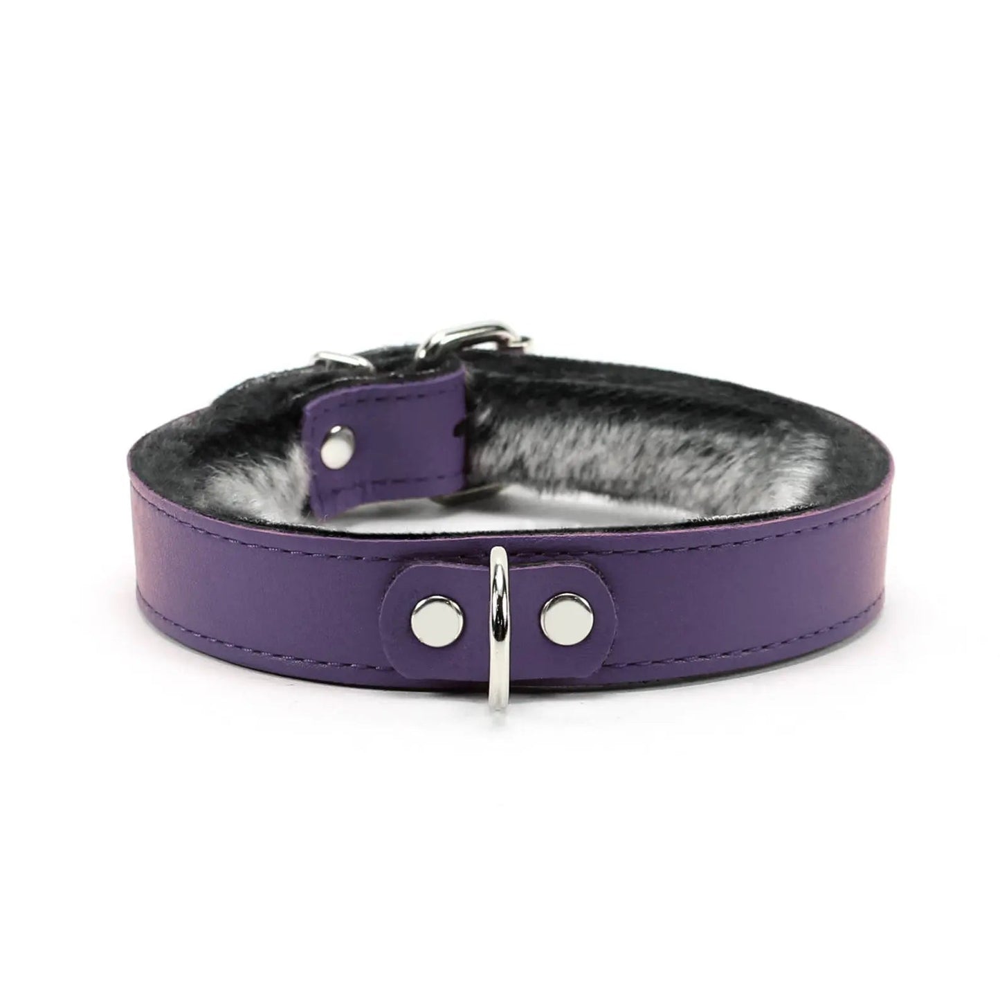 Kathleen Day Leather Collar 1'' Kitten Play Oddo Leather