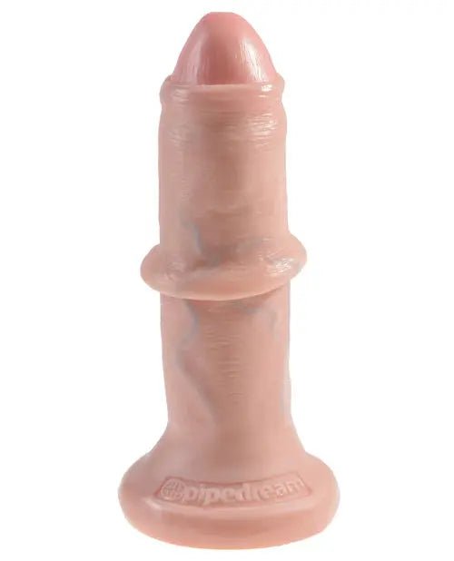 King Cock Uncut Realistic Dildo Pipedream