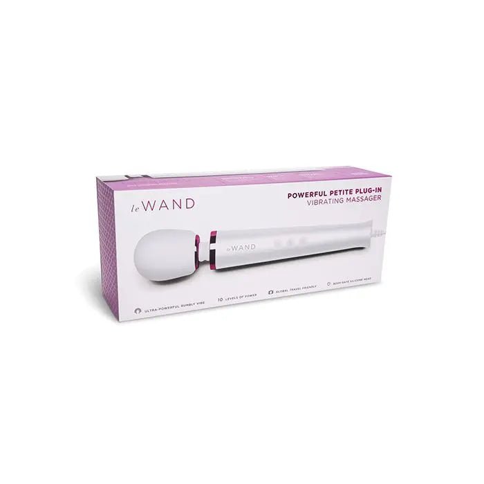 Le Wand Powerful Petite Plug-In Vibrating Massager - Magic Wand Le wand