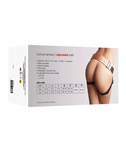 Leatherette Curious Strap On Harness Strap-on-me