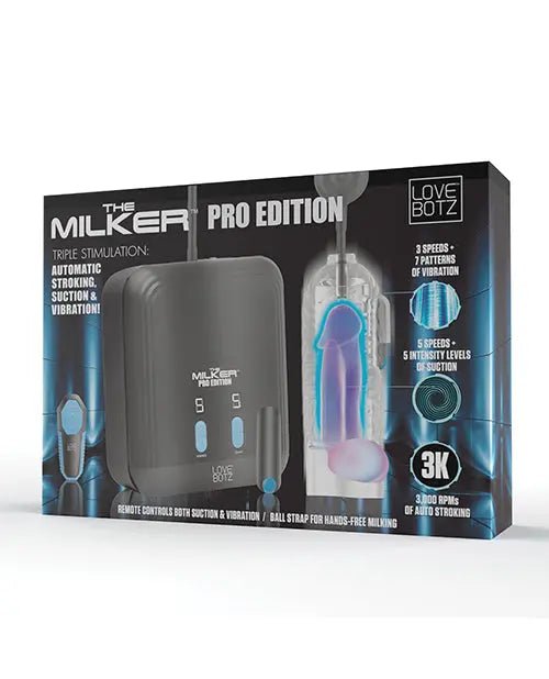 LoveBotz The Milker Pro Edition - Electric Stroker Love Botz