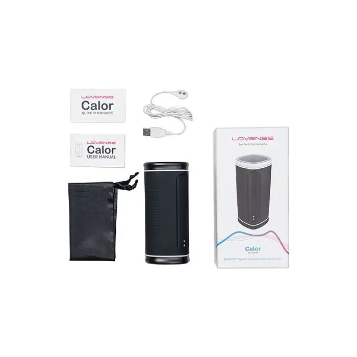 Lovense Calor Compact Heating Masturbator - Mechanical Pocket Pussy Lovense