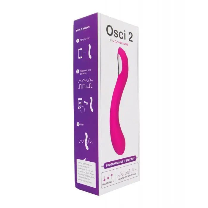 Lovense Osci 2 Oscillating G Spot Vibrator - App Controlled Lovense