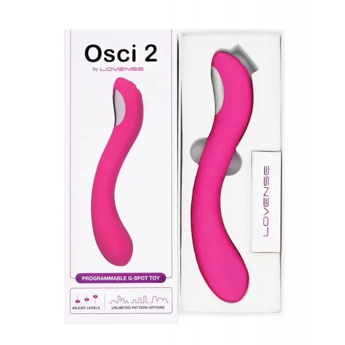 Lovense Osci 2 Oscillating G Spot Vibrator - App Controlled Lovense