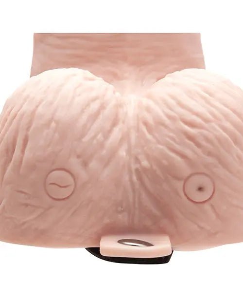 Lux Fetish 6" Rechargeable Strap On with Balls LUX Fetish