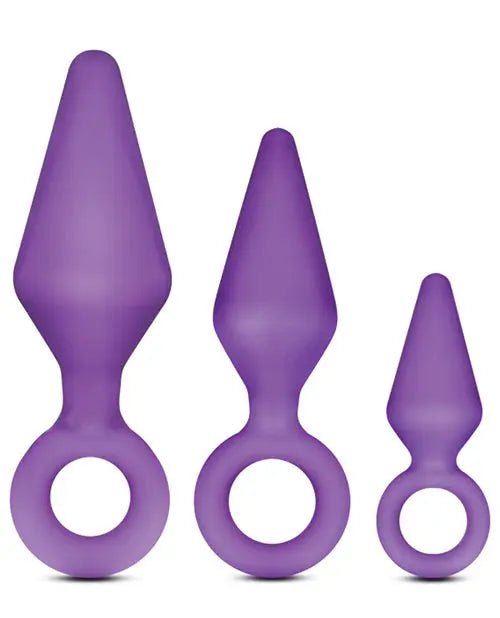 Luxe Night Rimmer Anal Plug Kit Blush