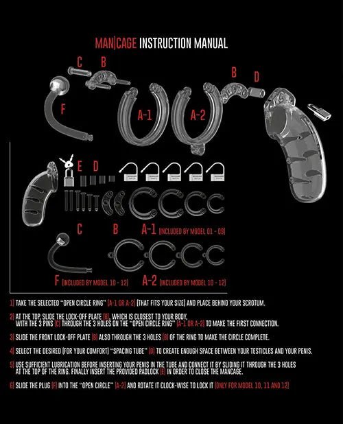 Man Cage Chastity Cock Cage with Plug Shots Men