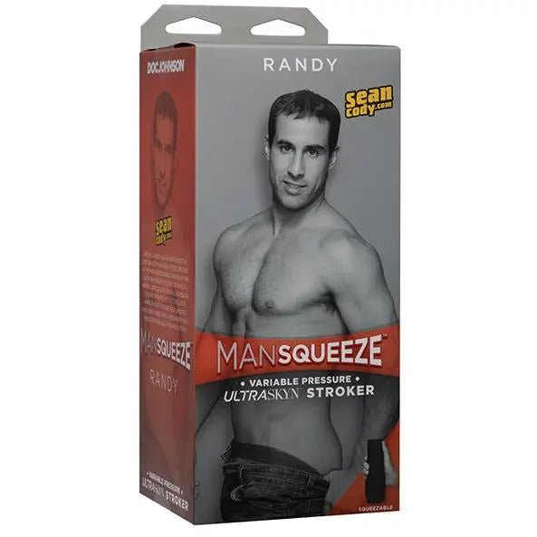 Man Squeeze ULTRASKYN Ass Stroker - Randy Doc Johnson's