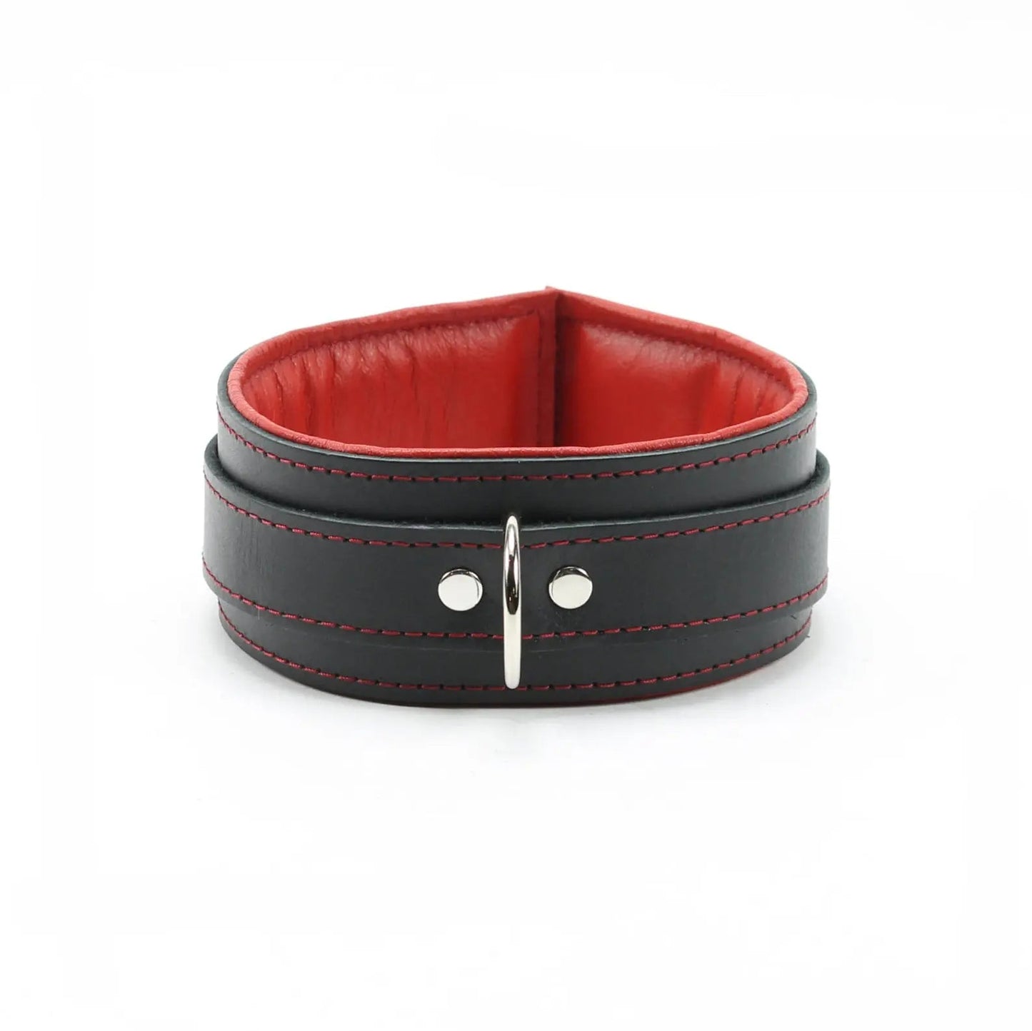 Mandrake Padded Bondage 2" Collar & Lockable Collar Oddo Leather