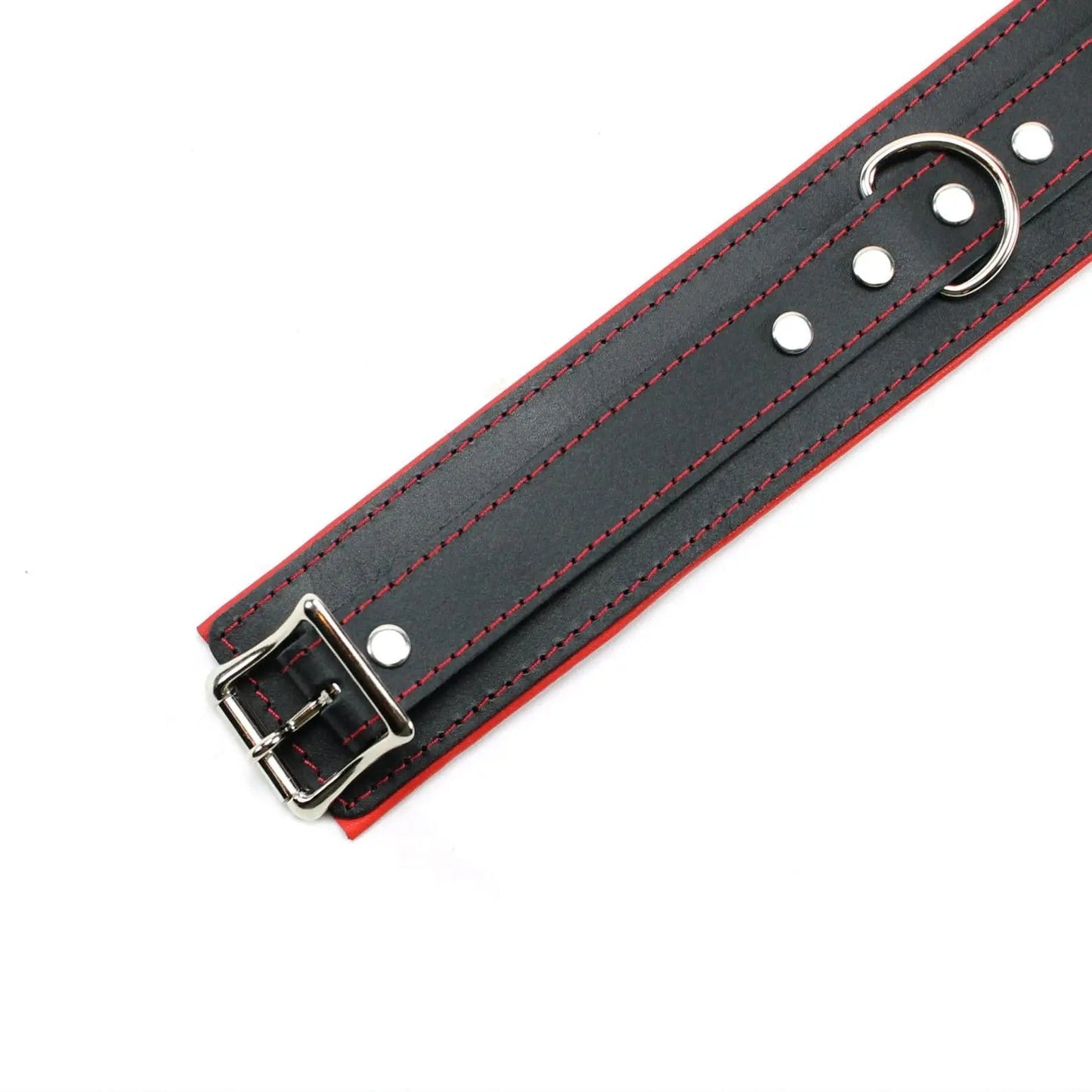 Mandrake Padded Bondage 2" Collar & Lockable Collar Oddo Leather